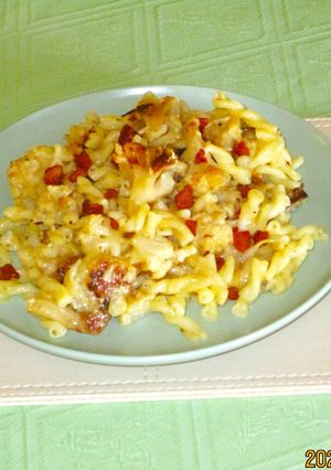 Sült karfiolos copfocska recept fotója