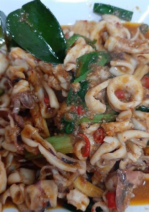 Foto resep Cumi saus padang
