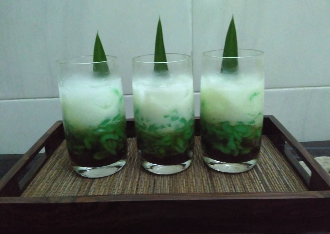 Es Cendol Pandan + Nangka Nutrijel