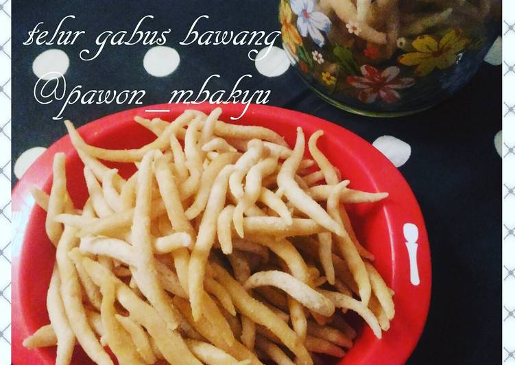 Resep: saat makan malamTelur gabus bawang #BikinRamadanBerkesan