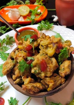गार्लिक कॉर्न मिक्स पटाखा रेसिपी मुख्य फोटो