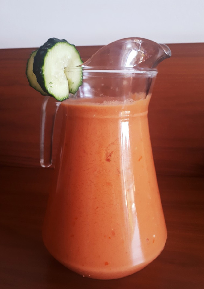 Una foto de Gazpacho andaluz