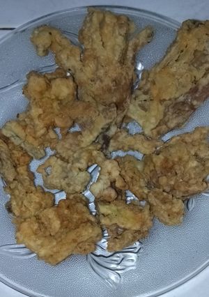 Foto resep Fried mushrooms King Oyster