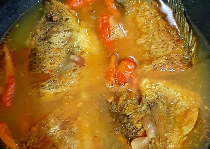 Langkah Mudah untuk Menyiapkan GURAME masak Kuning, Bisa Manjain Lidah