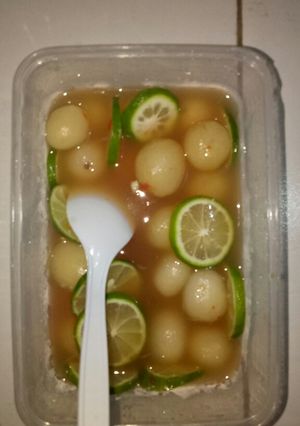 Foto resep Asinan Rambutan Kekinian