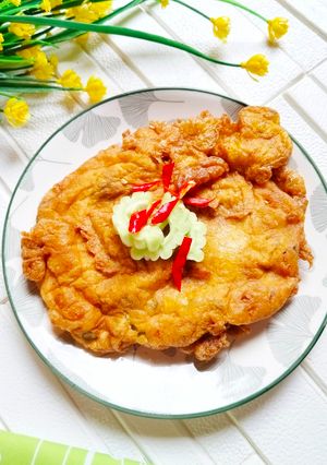 Foto resep Telur Dadar Pare