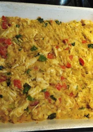 Una foto de Budín de Pollo