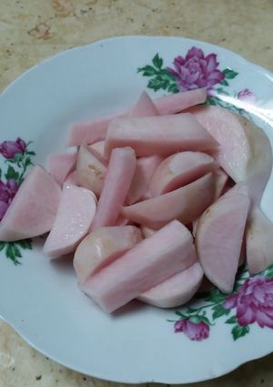 صورة لوصفة مخلل اللفت