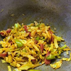 Carrot cabbage salad A picture of Carrot cabbage salad.
