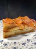 Tarta de manzana con toña