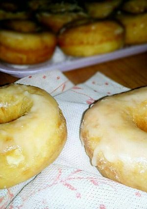 Foto resep Donat dengan milkGlaze
