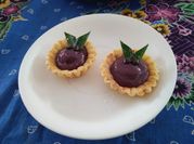 Gambar pie ubi ungu
