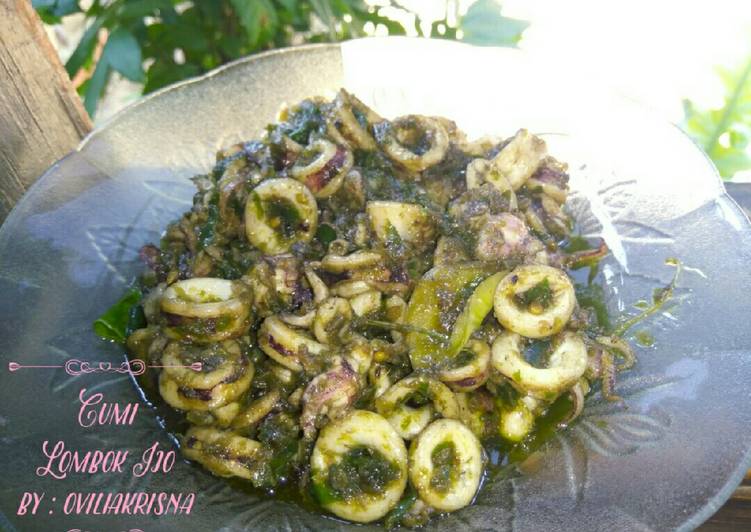Rahasia Memasak Cumi Lombok Ijo Yang Nikmat