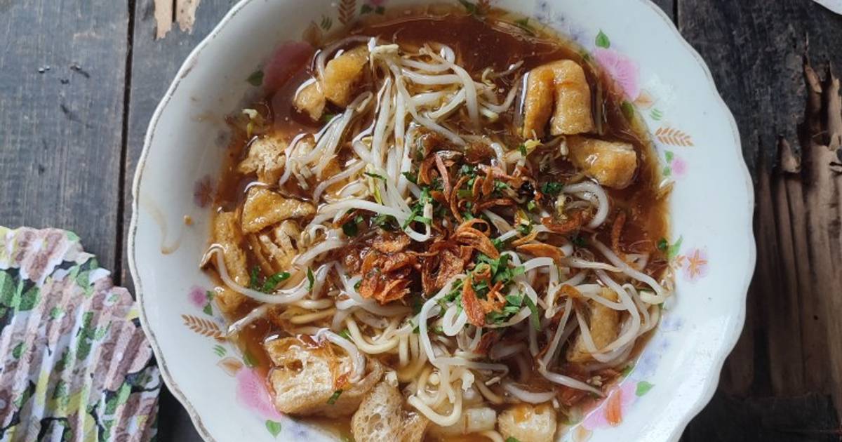 Resep Lontong Mie Surabaya Oleh Widjie Astuti - Cookpad