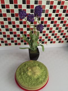 Foto resep Cake pandan magic com