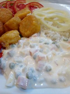 Majonézes saláta recept fotója