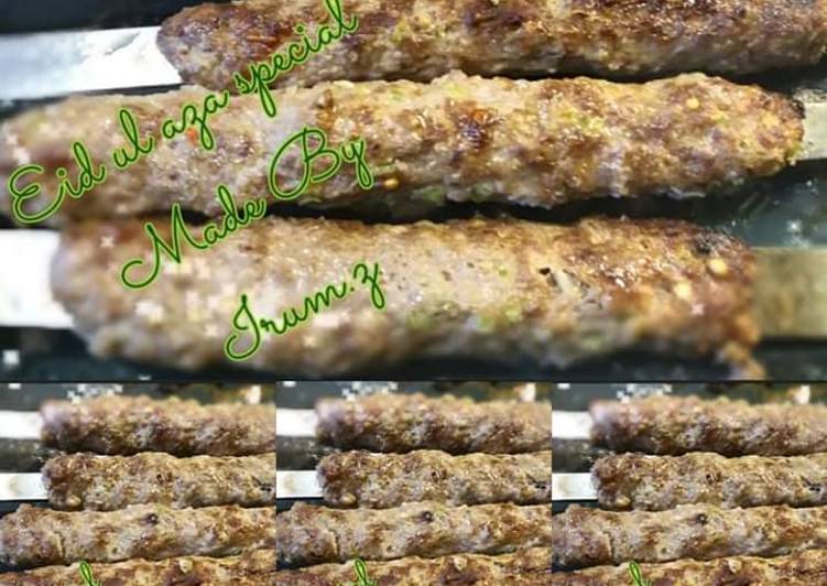 Recipe of Homemade 🥖Easy Oven Grilled Seekh Kebab🍴🥖