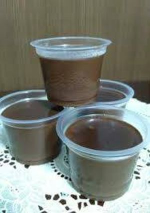 Foto resep Puding Cokelat enak.