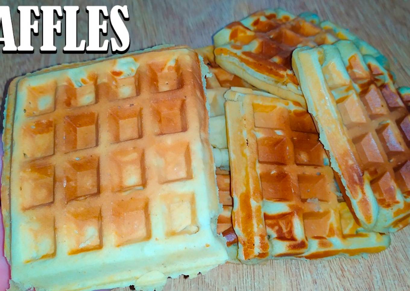 Waffles receta fácil!