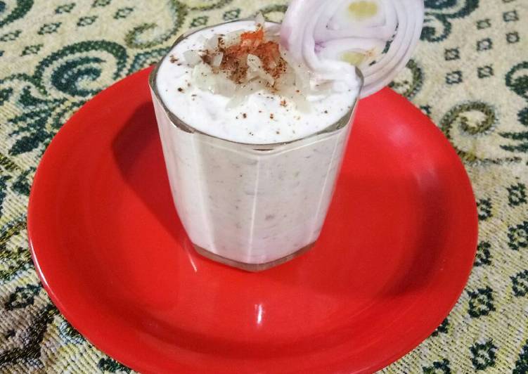 How to Make Quick Onion raita