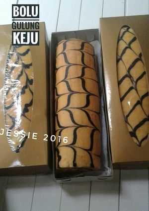 Foto resep Bolu gulung ekonomis, lembut lentur