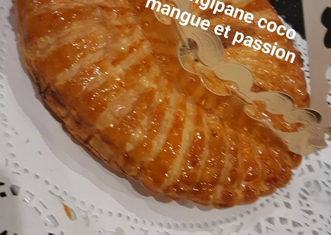 Frangipane coco mangue et passion