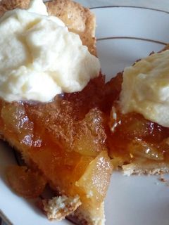 Una foto de Tarta de manzana re sencilla