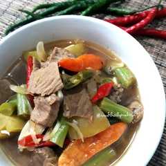 A picture of Asem Asem Daging Sapi.