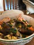 Zuppa di pesce e patate