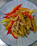 青芒果炒肉絲