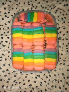 Foto resep Lidah kucing rainbow