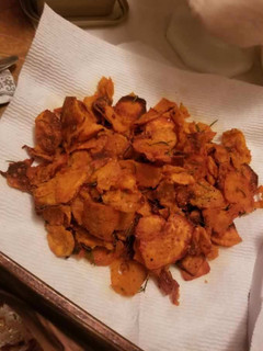 A picture of Baked Sweet Potato Chips.
