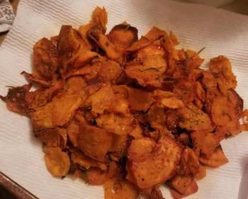 Ultimate Prepare Recipe Baked Sweet Potato Chips Delicious and Healthy