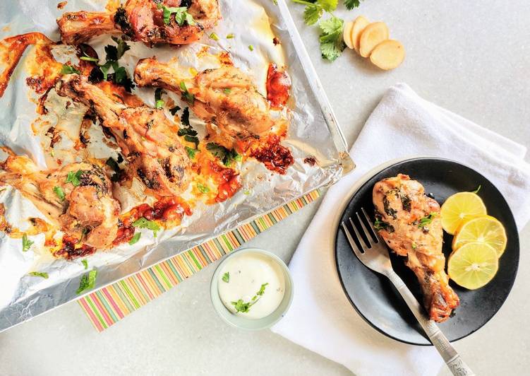 Steps to Prepare Favorite Baked chicken drumsticks