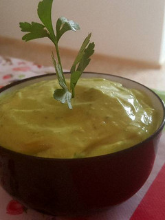 Una foto de Alioli de aguacate