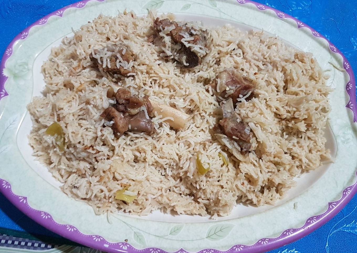 Mutton yukhni pulao