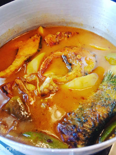 বেগুন দিয়ে কাতলা মাছের ঝোল (begun diye katla macher jhol recipe in Bengali) রেসিপির প্রধান ছবি