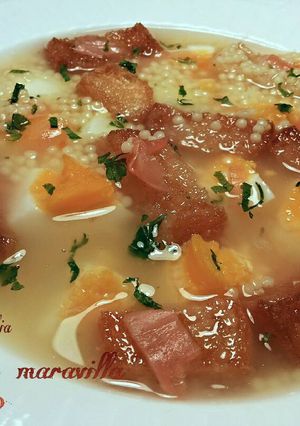 Foto principal de Sopa maravilla de sobre, con un toque Urrutia