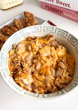 Foto resep Oyakodon - Nasi Ayam Telur Jepang Simple