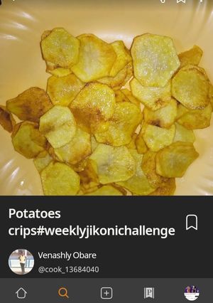 A picture of Fried crips.