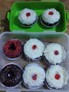 Foto resep Brownis donat