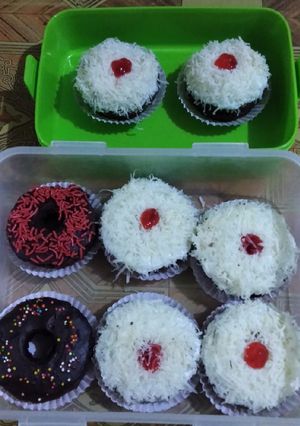 Foto resep Brownis donat