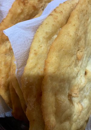 Una foto de Torta frita