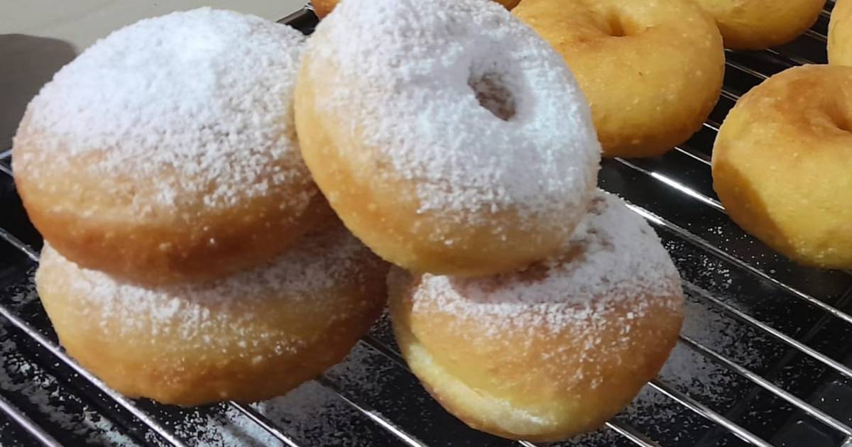 Resep Donat Labu Kuning Empuk Eggless Oleh Ummu Iffah Cookpad