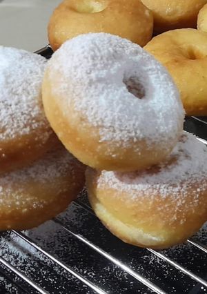 Foto resep #61. Donat Labu Kuning Empuk (Eggless)
