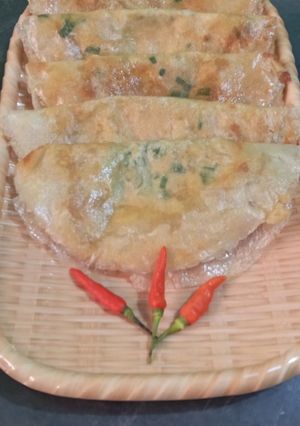 Foto resep Martabak Telur Kulit Lumpia(dengan Bumbu Nasgor)