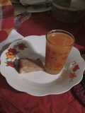 Jugo de zanahoria y apio