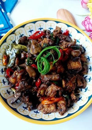 Foto resep Ati Ampela + Tahu Kecap