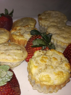 Una foto de Mini muffins de avena proteicos