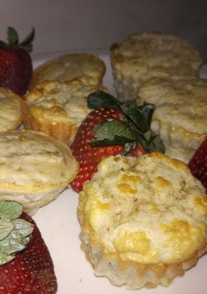 Una foto de Mini muffins de avena proteicos